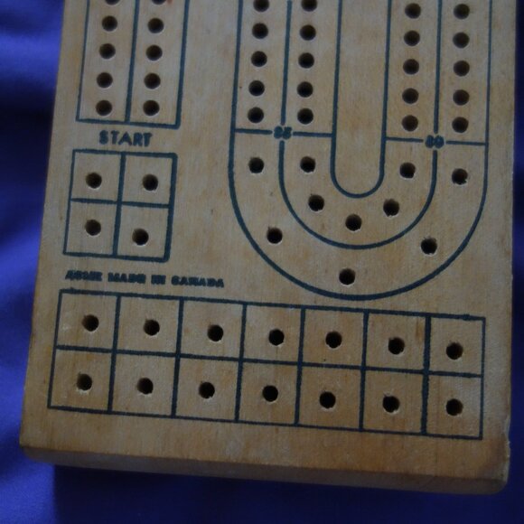 Vintage Brinks Social Club Acme Cribbage Board Design Registered - No. 14526 - Picture 12 of 14